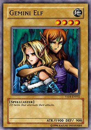 Gemini Elf (YSDJ-EN002) - Starter Deck: Jaden Yuki Unlimited Starter Deck: Jaden Yuki Yugioh Single  Squirtle Squad Card Shop.
