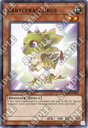 Babycerasaurus (OP18-EN005) - OTS Tournament Pack 18 Unlimited OTS Tournament Pack 18 Yugioh Single  Squirtle Squad Card Shop.