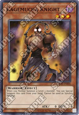 Kagemucha Knight (OP18-EN006) - OTS Tournament Pack 18 Unlimited OTS Tournament Pack 18 Yugioh Single  Squirtle Squad Card Shop.