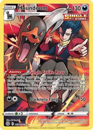 Houndoom TG10  - Holofoil SWSH09 Brilliant Stars Trainer Gallery - Ultra Rare SWSH09: Brilliant Stars Trainer Gallery Pokemon Single  Squirtle Squad Card Shop.