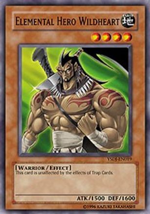 Elemental HERO Wildheart (YSDJ-EN019) - Starter Deck: Jaden Yuki Unlimited Starter Deck: Jaden Yuki Yugioh Single  Squirtle Squad Card Shop.