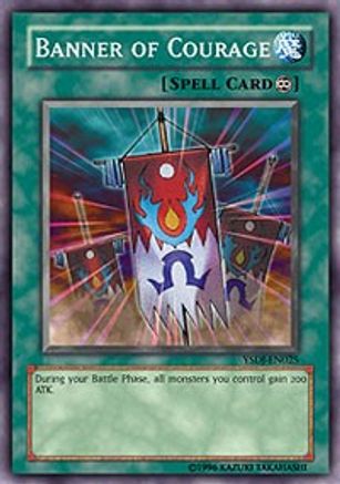 Banner of Courage (YSDJ-EN025) - Starter Deck: Jaden Yuki Unlimited Starter Deck: Jaden Yuki Yugioh Single  Squirtle Squad Card Shop.