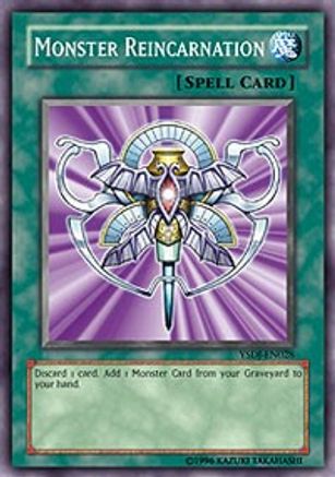 Monster Reincarnation (YSDJ-EN028) - Starter Deck: Jaden Yuki Unlimited Starter Deck: Jaden Yuki Yugioh Single  Squirtle Squad Card Shop.