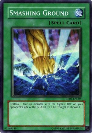 Smashing Ground (CP02-EN005) - Champion Pack 2 Unlimited Champion Pack 2 Yugioh Single  Squirtle Squad Card Shop.