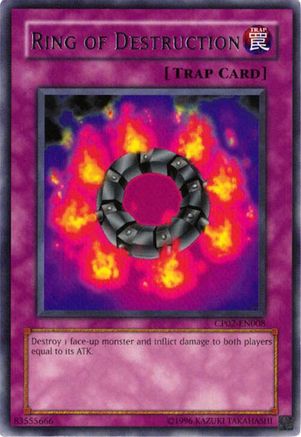 Ring of Destruction (CP02-EN008) - Champion Pack 2 Unlimited Champion Pack 2 Yugioh Single  Squirtle Squad Card Shop.
