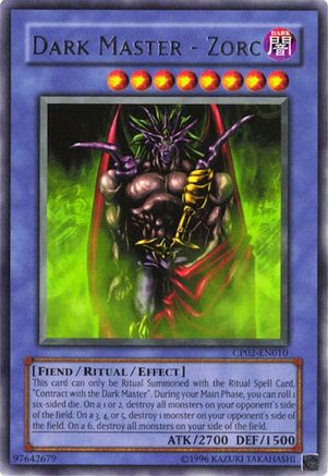 Dark Master - Zorc (CP02-EN010) - Champion Pack 2 Unlimited Champion Pack 2 Yugioh Single  Squirtle Squad Card Shop.