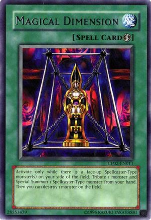 Magical Dimension (CP02-EN011) - Champion Pack 2 Unlimited Champion Pack 2 Yugioh Single  Squirtle Squad Card Shop.