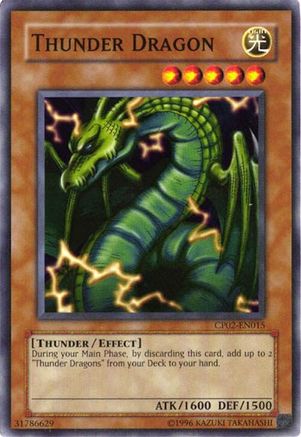Thunder Dragon (CP02-EN015) - Champion Pack 2 Unlimited Champion Pack 2 Yugioh Single  Squirtle Squad Card Shop.