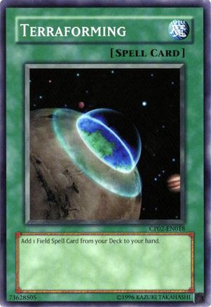 Terraforming (CP02-EN018) - Champion Pack 2 Unlimited Champion Pack 2 Yugioh Single  Squirtle Squad Card Shop.