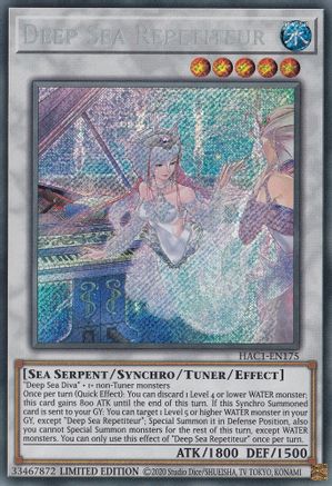 Deep Sea Repetiteur (HAC1-EN175) - Hidden Arsenal: Chapter 1 Limited Hidden Arsenal: Chapter 1 Yugioh Single  Squirtle Squad Card Shop.