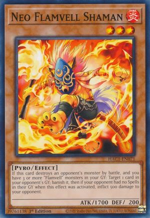 Neo Flamvell Shaman (HAC1-EN071) - Hidden Arsenal: Chapter 1 1st Edition Hidden Arsenal: Chapter 1 Yugioh Single  Squirtle Squad Card Shop.