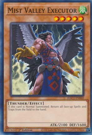 Mist Valley Executor (HAC1-EN060) - Hidden Arsenal: Chapter 1 1st Edition Hidden Arsenal: Chapter 1 Yugioh Single  Squirtle Squad Card Shop.