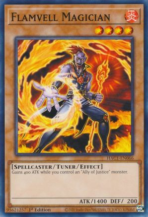 Flamvell Magician (HAC1-EN066) - Hidden Arsenal: Chapter 1 1st Edition Hidden Arsenal: Chapter 1 Yugioh Single  Squirtle Squad Card Shop.