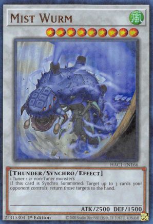 Mist Wurm (Duel Terminal) (HAC1-EN166) - Hidden Arsenal: Chapter 1 1st Edition Hidden Arsenal: Chapter 1 Yugioh Single  Squirtle Squad Card Shop.