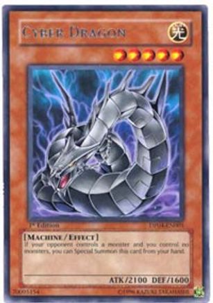 Cyber Dragon (DP04-EN001) - Duelist Pack 4: Zane Truesdale Unlimited Duelist Pack 4: Zane Truesdale Yugioh Single  Squirtle Squad Card Shop.