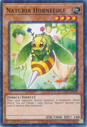 Naturia Horneedle (Duel Terminal) (HAC1-EN105) - Hidden Arsenal: Chapter 1 1st Edition Hidden Arsenal: Chapter 1 Yugioh Single  Squirtle Squad Card Shop.