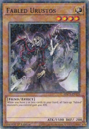 Fabled Urustos (Duel Terminal) (HAC1-EN128) - Hidden Arsenal: Chapter 1 1st Edition Hidden Arsenal: Chapter 1 Yugioh Single  Squirtle Squad Card Shop.