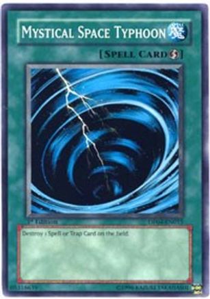 Mystical Space Typhoon (DP04-EN015) - Duelist Pack 4: Zane Truesdale 1st Edition Duelist Pack 4: Zane Truesdale Yugioh Single  Squirtle Squad Card Shop.
