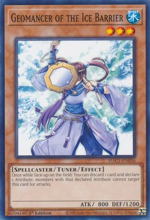 Geomancer of the Ice Barrier (HAC1-EN036) - Hidden Arsenal: Chapter 1 1st Edition Hidden Arsenal: Chapter 1 Yugioh Single  Squirtle Squad Card Shop.