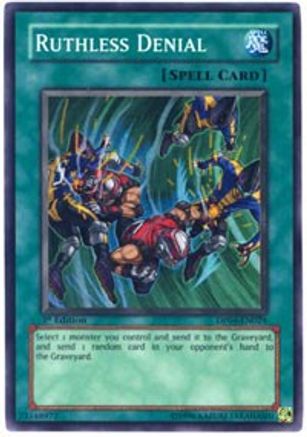 Ruthless Denial (DP04-EN024) - Duelist Pack 4: Zane Truesdale Unlimited Duelist Pack 4: Zane Truesdale Yugioh Single  Squirtle Squad Card Shop.