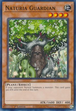 Naturia Guardian (HAC1-EN095) - Hidden Arsenal: Chapter 1 1st Edition Hidden Arsenal: Chapter 1 Yugioh Single  Squirtle Squad Card Shop.