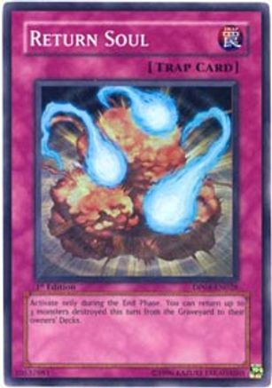 Return Soul (DP04-EN028) - Duelist Pack 4: Zane Truesdale Unlimited Duelist Pack 4: Zane Truesdale Yugioh Single  Squirtle Squad Card Shop.