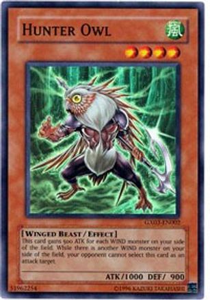 Hunter Owl (GX03-EN002) - GX Spirit Caller Promo Limited GX Spirit Caller Promo Yugioh Single  Squirtle Squad Card Shop.