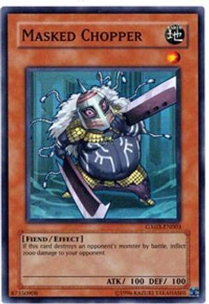 Masked Chopper (GX03-EN003) - GX Spirit Caller Promo Limited GX Spirit Caller Promo Yugioh Single  Squirtle Squad Card Shop.