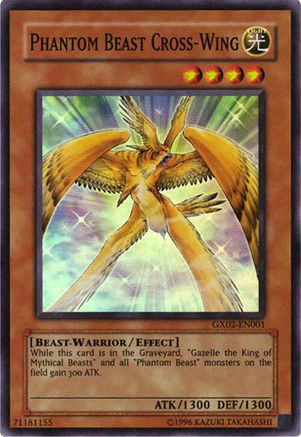 Phantom Beast Cross-Wing (GX02-EN001) - GX Tag Force Promo Limited GX Tag Force Promo Yugioh Single  Squirtle Squad Card Shop.