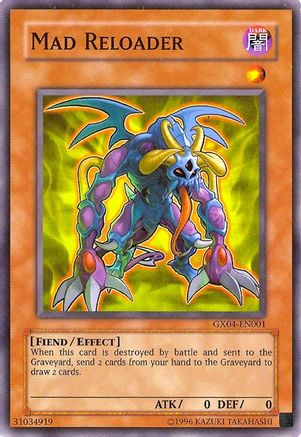 Mad Reloader (GX Tag Force 2) (GX04-EN001) - Yu-Gi-Oh! Video Game Promotional Cards Unlimited Yu-Gi-Oh! Video Game Promotional Cards Yugioh Single  Squirtle Squad Card Shop.