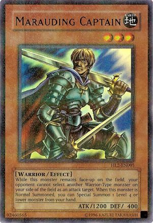 Marauding Captain (HL2-EN005) - Hobby League 2 Unlimited Hobby League 2 Yugioh Single  Squirtle Squad Card Shop.