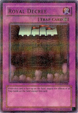 Royal Decree (HL03-EN006) - Hobby League 3 Unlimited Hobby League 3 Yugioh Single  Squirtle Squad Card Shop.