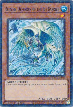Blizzed, Defender of the Ice Barrier (Duel Terminal) (HAC1-EN029) - Hidden Arsenal: Chapter 1 1st Edition Hidden Arsenal: Chapter 1 Yugioh Single  Squirtle Squad Card Shop.