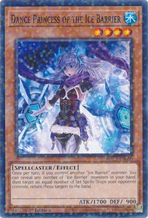 Dance Princess of the Ice Barrier (Duel Terminal) (HAC1-EN050) - Hidden Arsenal: Chapter 1 1st Edition Hidden Arsenal: Chapter 1 Yugioh Single  Squirtle Squad Card Shop.