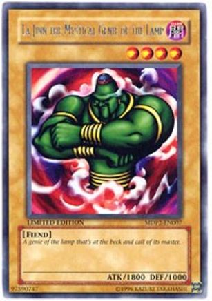 La Jinn the Mystical Genie of the Lamp (MDP2-EN007) - McDonald's Promo Series 2 Limited McDonald's Promo Series 2 Yugioh Single  Squirtle Squad Card Shop.
