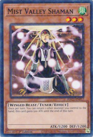 Mist Valley Shaman (Duel Terminal) (HAC1-EN057) - Hidden Arsenal: Chapter 1 1st Edition Hidden Arsenal: Chapter 1 Yugioh Single  Squirtle Squad Card Shop.