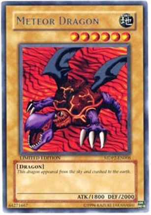 Meteor Dragon (MDP2-EN008) - McDonald's Promo Series 2 Limited McDonald's Promo Series 2 Yugioh Single  Squirtle Squad Card Shop.