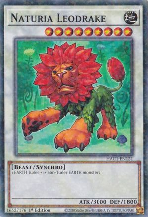 Naturia Leodrake (Duel Terminal) (HAC1-EN121) - Hidden Arsenal: Chapter 1 1st Edition Hidden Arsenal: Chapter 1 Yugioh Single  Squirtle Squad Card Shop.