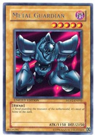 Metal Guardian (MDP2-EN010) - McDonald's Promo Series 2 Limited McDonald's Promo Series 2 Yugioh Single  Squirtle Squad Card Shop.