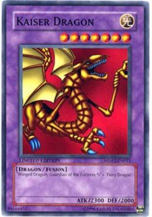 Kaiser Dragon (MDP2-EN011) - McDonald's Promo Series 2 Limited McDonald's Promo Series 2 Yugioh Single  Squirtle Squad Card Shop.