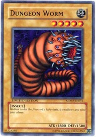 Dungeon Worm (MDP2-EN018) - McDonald's Promo Series 2 Limited McDonald's Promo Series 2 Yugioh Single  Squirtle Squad Card Shop.