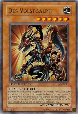 Des Volstgalph (SJC-EN002) - Shonen Jump Championship Series Promos Limited Shonen Jump Championship Series Promos Yugioh Single  Squirtle Squad Card Shop.