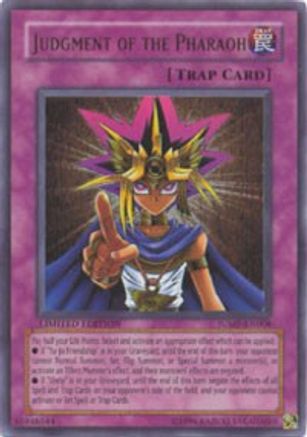 Judgment of the Pharaoh (JUMP-EN008) - Shonen Jump Magazine Promos Limited Shonen Jump Magazine Promos Yugioh Single  Squirtle Squad Card Shop.
