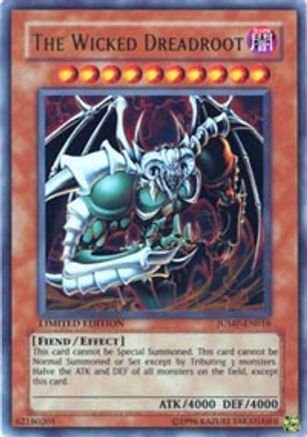 The Wicked Dreadroot (JUMP-EN018) - Shonen Jump Magazine Promos Limited Shonen Jump Magazine Promos Yugioh Single  Squirtle Squad Card Shop.