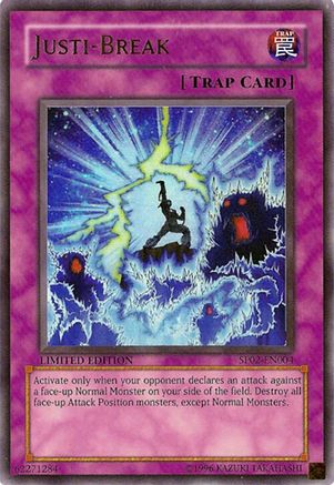 Justi-Break (SP02-EN004) - Sneak Preview Series 2 Limited Sneak Preview Series 2 Yugioh Single  Squirtle Squad Card Shop.