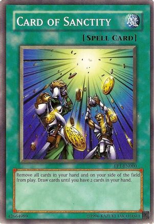 Card of Sanctity (Kids WB Duel of Destiny Promo) (EP1-EN000) - Yu-Gi-Oh! Movie Exclusive Pack Unlimited Yu-Gi-Oh! Movie Exclusive Pack Yugioh Single  Squirtle Squad Card Shop.