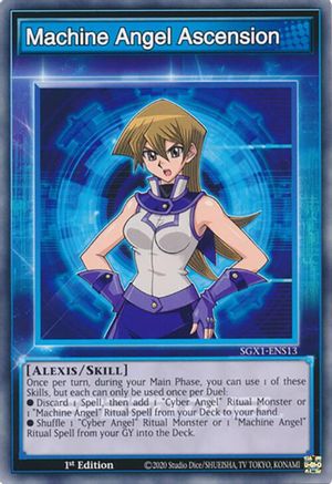 Machine Angel Ascension (SGX1-ENS13) - Speed Duel GX: Duel Academy Box 1st Edition Speed Duel GX: Duel Academy Box Yugioh Single  Squirtle Squad Card Shop.