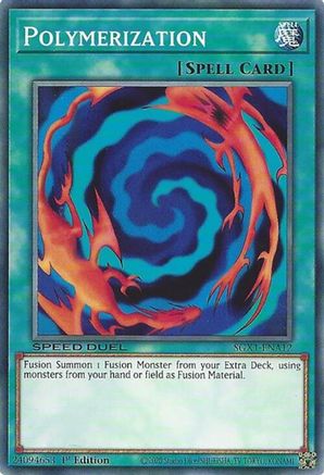 Polymerization (A) (SGX1-ENA12) - Speed Duel GX: Duel Academy Box 1st Edition Speed Duel GX: Duel Academy Box Yugioh Single  Squirtle Squad Card Shop.