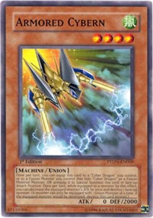Armored Cybern (PTDN-EN009) - Phantom Darkness 1st Edition Phantom Darkness Yugioh Single  Squirtle Squad Card Shop.