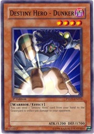 Destiny Hero - Dunker (PTDN-EN014) - Phantom Darkness Unlimited Phantom Darkness Yugioh Single  Squirtle Squad Card Shop.